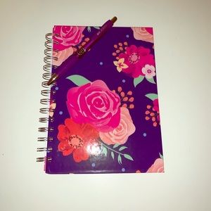 Floral notebook / journal